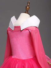Carica l&#39;immagine nel visualizzatore di Gallery, NNDOLL Aurora Principessa Vestito Sleeping Beauty Costume 140/5-6 anni, Fuxia - Ilgrandebazar