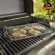 Carica l'immagine nel visualizzatore di Gallery, Weber 6471 - Graticola da pesce - Grande 46 x 28,4 cm, Inox