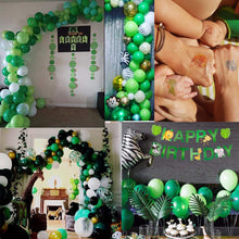 Carica l&#39;immagine nel visualizzatore di Gallery, MMTX Giungla Decorazioni di Compleanno Party Ragazzi-Happy Banner Verde - Ilgrandebazar