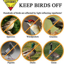 Carica l&#39;immagine nel visualizzatore di Gallery, GIVERNY 50m Nastro Repellente Antiuccelli, Semplice Dispositivo di Controllo...