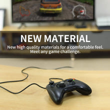 Carica l&#39;immagine nel visualizzatore di Gallery, Dhaose Xbox 360 Game Controller, Wired Game Controller Gamepad controller di design ergonomico migliorato per Xbox 360 PC Windows 7/ 8 / 10