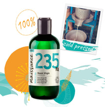 Carica l&#39;immagine nel visualizzatore di Gallery, Naissance olio di Neem Vergine Certificato Biologico pressato 250 Milliliters - Ilgrandebazar