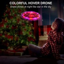 Carica l'immagine nel visualizzatore di Gallery, UTTORA Mini UFO Drone per Bambini e Adulti, Flying Ball Ricaricabile Mini Drone Rotazione di 360° Giocattoli Mano Controllato Elicottero a Induzione Interattiva