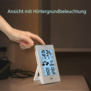 FanJu FJ3352 Stazione Meteorologica con Sensore Esterno / Temperatura bianco - Ilgrandebazar
