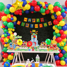 Carica l'immagine nel visualizzatore di Gallery, MMTX Decorazioni di Compleanno, Palloncini Compleanno Party Banner Tema a Blocchi Decorazioni per Ragazzi Bambino Compleanno Festa Anniversari attività