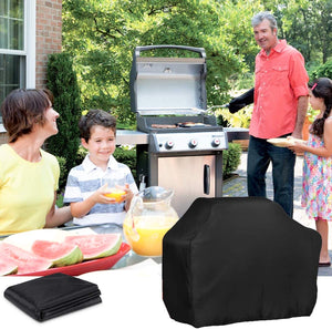 BACKTURE Copertura Barbecue, 147X61X122cm 420D Oxford Telo Copri Barbecue Antivento/UV/Impermeabile BBQ Grill Impermeabile Copertura per Weber, Brinkmann, Char Broil