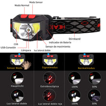 Carica l&#39;immagine nel visualizzatore di Gallery, Lampada Frontale LED USB Ricaricabile, ZOYJITU lampada da testa... - Ilgrandebazar