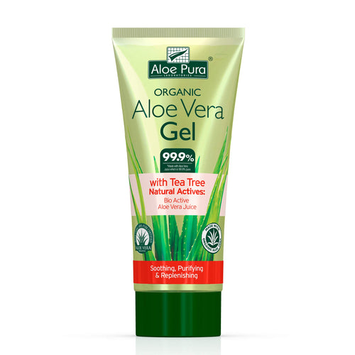 Aloe Pura Vera Gel Corpo con Tea Tree, 200 ml 200 ml, Verde - Ilgrandebazar