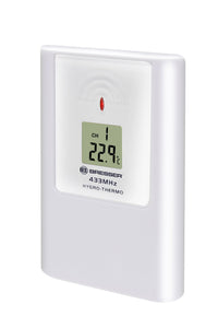 Bresser Orologio da Parete Meteorologico Temeotrend JC LCD Nero - Ilgrandebazar