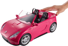 Carica l&#39;immagine nel visualizzatore di Gallery, Barbie- Cabrio Glamour Auto Due Posti con Dettagli Realistici, Colore Rosa, DVX59