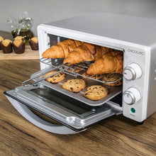 Carica l'immagine nel visualizzatore di Gallery, Cecotec Forno da tavolo Bake&amp;Toast 1090 White, 10 l, 1000 W, timer 60 min, temperatura regolabile fino a 230 °C, teglia, griglia e pinze.