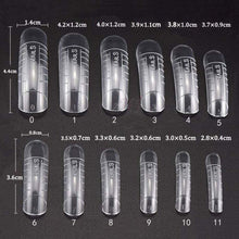 Carica l&#39;immagine nel visualizzatore di Gallery, Anself Prolunga per unghie in gel poli + 48 pezzi Suggerimenti per la costruzione di stampi rapidi Set per la preparazione di gel Strumenti per nail art a rapida asciugatura