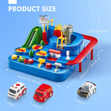 Carica l&#39;immagine nel visualizzatore di Gallery, CubicFun Pista Macchinine Giocattolo Giochi per Bambini 3 4 5 6 7 8 Anni, City Rescue Auto Giocattoli di Avventura Playsets, Piste da Corsa Giocattoli per Bambino Bambina
