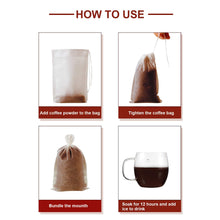 Carica l&#39;immagine nel visualizzatore di Gallery, Filtri Antiriflesso per Caffè Freddo, 200 Pezzi Filtro per... - Ilgrandebazar