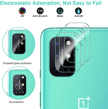 Carica l'immagine nel visualizzatore di Gallery, GESMA per Oneplus 8T Vetro Temperato (3 Pezzi) e Pellicola Fotocamera per Oneplus 8T Protezione Lente Pellicola Posteriore (3 Pezzi)