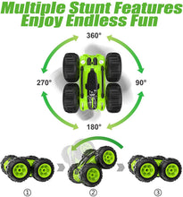 Carica l'immagine nel visualizzatore di Gallery, ANTAPRCIS 2 in 1Macchina Telecomandata Anfibia, 2.4GHz 4WD Ruotare a 360° Anfibio Impermeabile Stunt RC Car, Guidare su Entrambi i Lati , Giocattolo di Compleanno per Bambini di 6-12 Anni