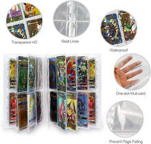 Carica l'immagine nel visualizzatore di Gallery, Porta Carte, Raccoglitore CarteCollezionabili, Album per Carte GX Ex, Album Cards GX EX Trainer, Album Cartella Raccoglitore Libro 30 Pagine 240 capacità di Carte Cute pickup