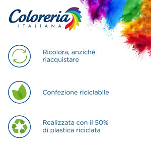Coloreria Italiana MARRONE CIOCCOLATO COLORANTE PER TESSUTI 350g