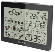 Carica l&#39;immagine nel visualizzatore di Gallery, Technoline WS 6760 Stazione Meteo, Nero 14.5x4.5x11 cm, - Ilgrandebazar