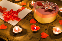 Carica l&#39;immagine nel visualizzatore di Gallery, THE TWIDDLERS Romantico A Forma di Cuore Candele Rosse Piccolo Profumo... - Ilgrandebazar