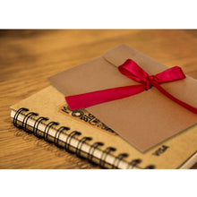 Carica l&#39;immagine nel visualizzatore di Gallery, 30 pezzi Busta Kraft di carta MOOKLIN riciclata Nastro Rosso - Ilgrandebazar