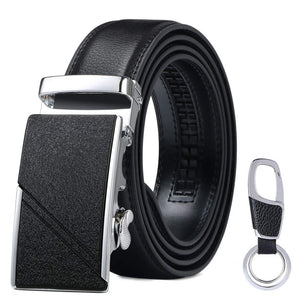 flintronic Cintura da Uomo in Pelle con Fibbia Automatica, Moda a... - Ilgrandebazar