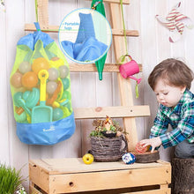 Carica l'immagine nel visualizzatore di Gallery, Borsa da Spiaggia, EocuSun Grande Borsa Lunga Durata per Sabbia Nuotare e Piscina e Deposito Giocattoli Bambini da Sabbia e Acqua (Blu)