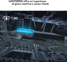 Carica l'immagine nel visualizzatore di Gallery, Logitech G305 Mouse Gaming Wireless Lightspeed, Sensore HERO, 12000 DPI, Design Leggero, 6 Pulsanti Programmabili, Durata della Batteria 250 Ore, Memoria Integrata, per PC/Mac/Laptop, Nero