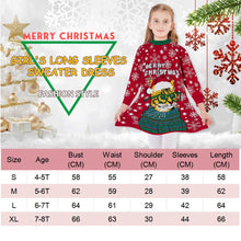 Carica l&#39;immagine nel visualizzatore di Gallery, Goodstoworld Alce Natale Abito Maglia Bambina 7 8 7-8 anni, Albero Di - Ilgrandebazar