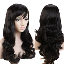 Carica l&#39;immagine nel visualizzatore di Gallery, Parrucca Rosa/Viola Lunga Donna Capelli Lunghi Wig Parrucche Sintetiche per... - Ilgrandebazar