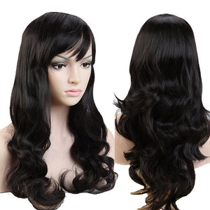 Parrucca Rosa/Viola Lunga Donna Capelli Lunghi Wig Parrucche Sintetiche per... - Ilgrandebazar