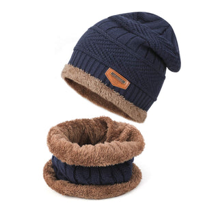 TAGVO Winter Beanie Hat Sciarpa Set Super Soft Fleece Fodera Interna Grande... - Ilgrandebazar