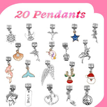 Carica l'immagine nel visualizzatore di Gallery, Lenski 3 Pièces Bracelet Fille - Unicorno Idee per Regali Originali Idee Regalo Ragazza per Ragazza Idee Regalo Natale Perline per Braccialetti Idee Regalo Donna Ragazze Regalo Bambina 6-12 Anni