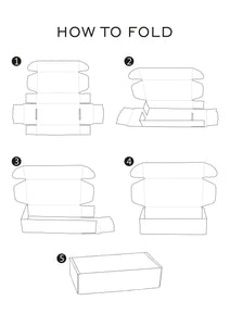 RUSPEPA 10 X 10 X 5CM Di Scatole Cartone Ondulato Perfette Per La Kraft