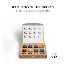 Carica l&#39;immagine nel visualizzatore di Gallery, De&#39;Longhi Nespresso Vertuo Pop ENV90.B, Macchina Caffè a Capsule con Tecnologia Centrifusion, 4 Formati in Tazza, Incluso Set di Benvenuto con 12 Capsule, 1260W, Liquorice Black