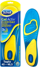 Carica l'immagine nel visualizzatore di Gallery, Scholl Solette Scarpe Quotidiane Gel Activ Everyday per Uomo, 40-46.5 EU, 1 Paio