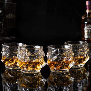 KANARS Bicchieri Whisky, Bicchiere Cocktail e 4 Bicchieri, Trasparente - Ilgrandebazar