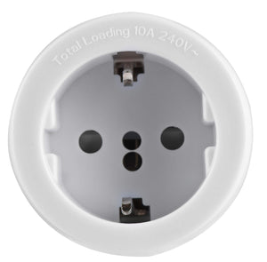Electraline 70044 Adattatore da Viaggio, Bianco - Ilgrandebazar