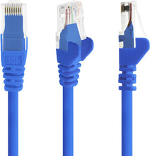 Carica l'immagine nel visualizzatore di Gallery, 2m - blu - 1 pezzo - Rete Cavi Cat6 CAT 6 | 250MHz | non contiene alogeni | compatibile con CAT 5e / CAT6a / CAT7 | 10 / 100 / 1000 / 10000 Mbit / s | per switch, router, modem, Patchpannel, Access Point, pannelli di permutazione