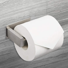 Carica l&#39;immagine nel visualizzatore di Gallery, Hausprofi Porta Carta Igienica in Acciaio Inox - Argento Spazzolato - Ilgrandebazar