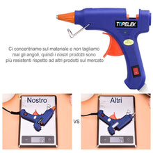 Carica l&#39;immagine nel visualizzatore di Gallery, [50-Pezzi-Stick] Pistola Colla a Caldo,TOPELEK Mini a Multicolore