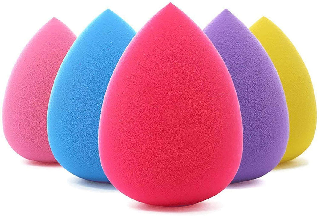 BEAKEY 5 pz Set di trucco spugna Blender beauty, fondotinta spugnetta, ottimo per liquidi, creme e polveri, multi colore trucco spugne