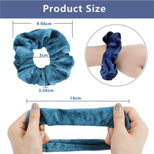 Carica l'immagine nel visualizzatore di Gallery, 40 Pezzo Scrunchies Velluto, Elastici per Capelli in Velluto Elastico, Elastici Scrunchies Velluto Capelli per Donne Ragazza (40 colori)
