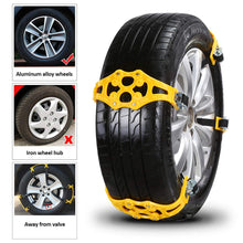 Carica l&#39;immagine nel visualizzatore di Gallery, BACKTURE Catene da Neve, 8pcs Catena Antiscivolo Universale per Auto/SUV,...