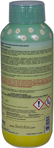 Sandokan Insetticida Concentrato Abbattente Bio Revanol formula PLUS 10% 1L adatto contro zanzare e insetti volanti e striscianti Azione immediata per giardini prati e siepi
