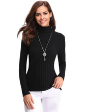 Carica l&#39;immagine nel visualizzatore di Gallery, Abollria Maglione Donna Elegante a Collo Alto Maniche Lunghe per Inverno... - Ilgrandebazar