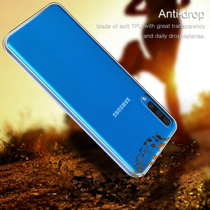 Younme Cover Compatibile con Samsung Galaxy A50 Custodia, Trasparente clear - Ilgrandebazar