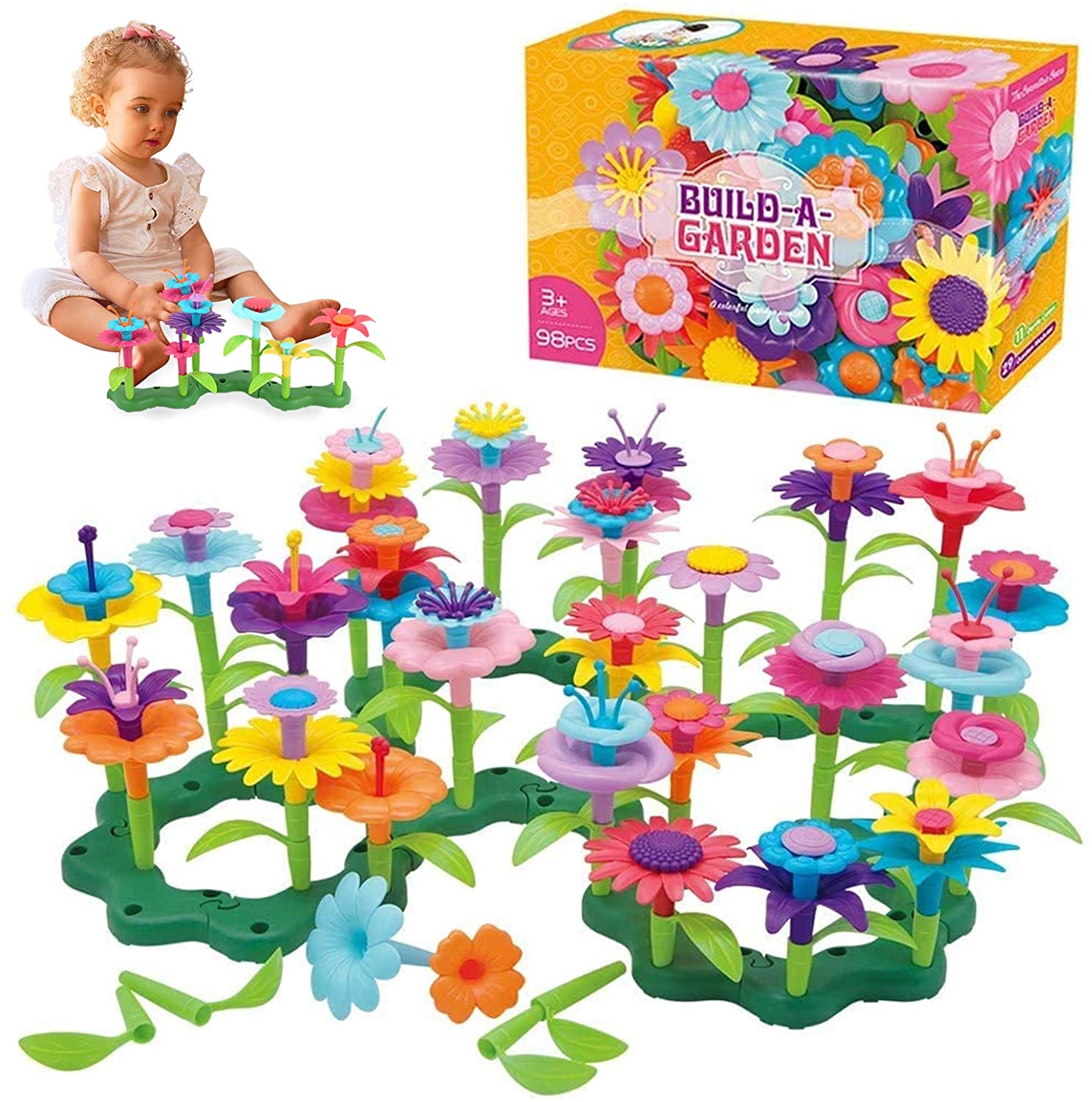 OCDAY Giocattoli da Giardino Giochi Bambini Costruzione Fai da Te per OCDAY Giocattoli da Giardino Giochi Bambini Costruzione Fai da Te per