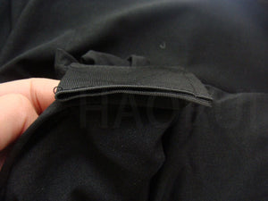 HAORUI Copri tovaglia Rettangolare di 4 Piedi in Spandex Lycra 4ft, Nero - Ilgrandebazar