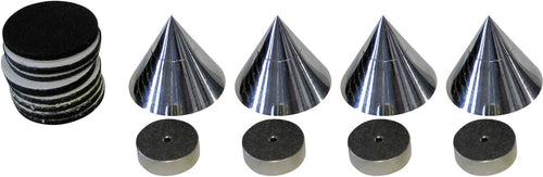 Dynavox 204605 Supporti antivibrazioni per altoparlanti, set da 4, colore:... - Ilgrandebazar